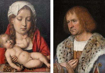 Dittico Madonna col Bambino, Diego de Guevara da Michael Sittow